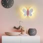 Preview: 360Home Kinderzimmer Cartoon Schmetterling Wandleuchte Nachtlicht